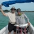 Peter with Barracuda. We caught two.